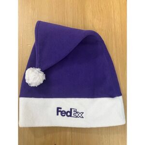 Fed Ex Fleece Santa Hat
